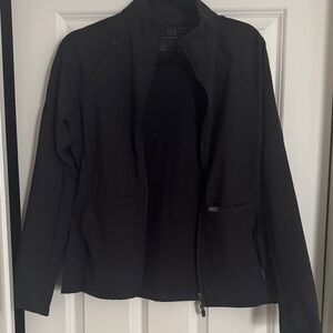 Figs Women's Utility Jacket in navy blue